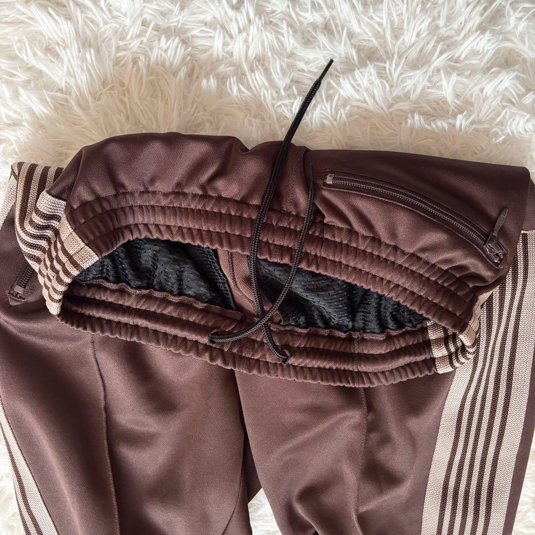 【美品】 Needles トラックパンツ ナロー ライン バタフライ 蝶