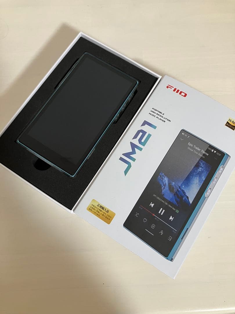 【中古品】 FIIO JM21 FIO-JM21-L シリアルナンバー付Blue