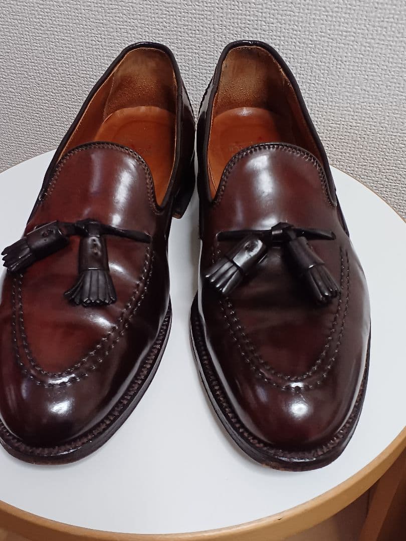 Alden製ブルックス・ブラザーズコードバンタッセルローファー