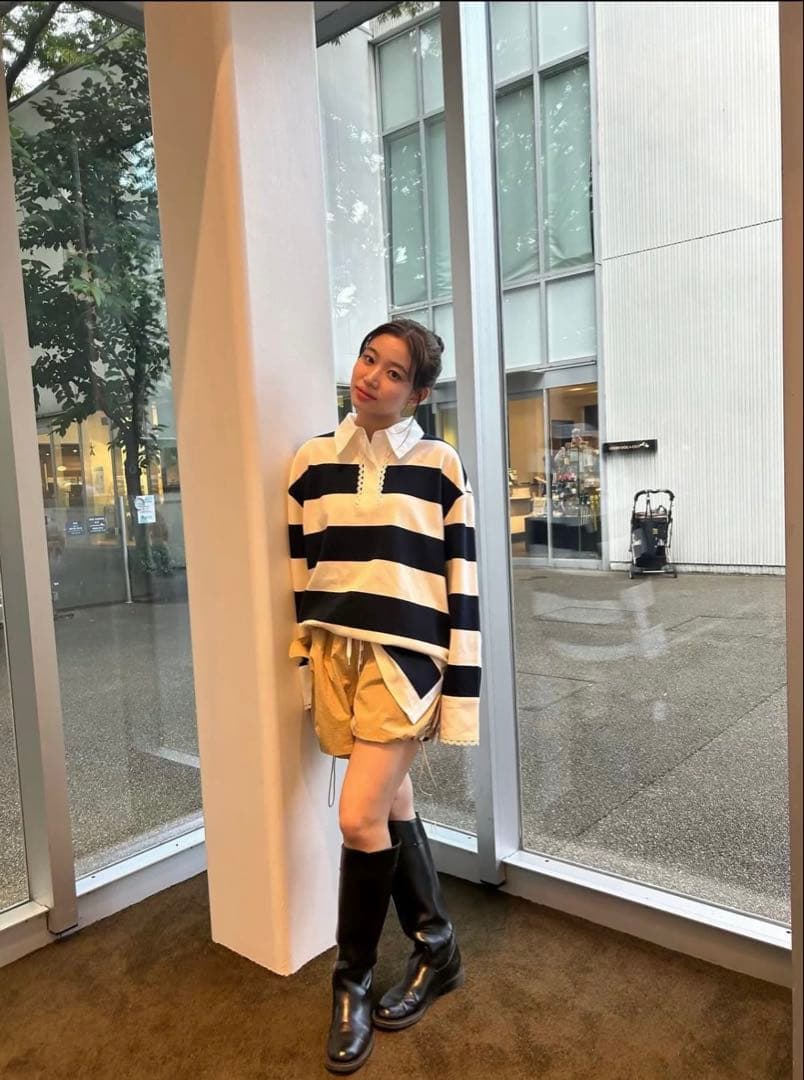 Bibiy. FRANCINE RUGBY TOP ビビィ