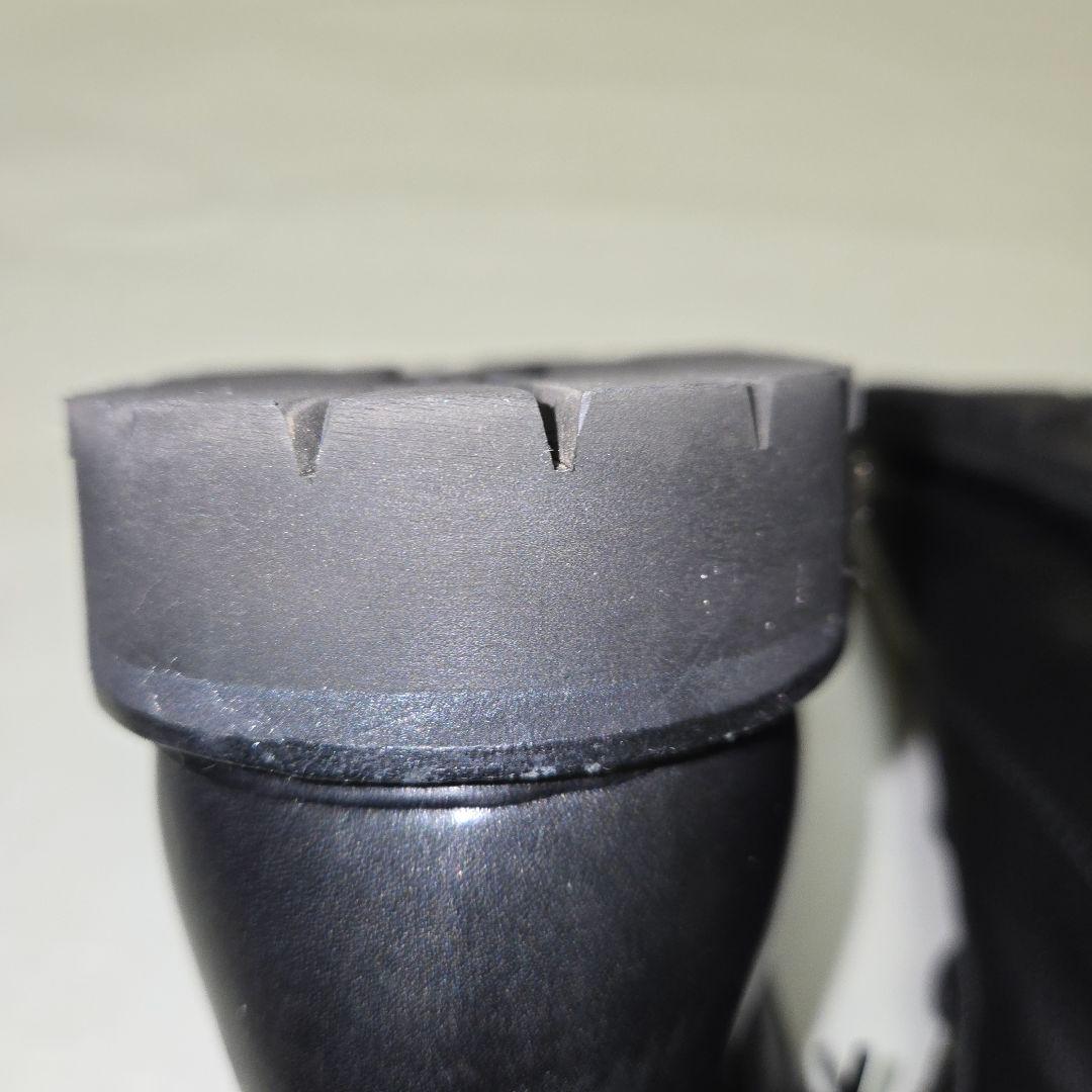 BALMAIN バルマン ジップ ブーツ 40 26cm シルバー