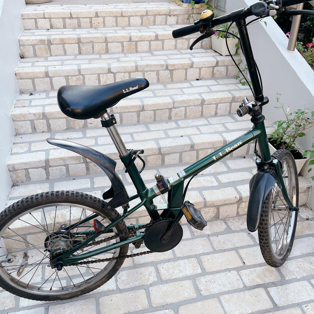 レア！　L.L.Bean エルエルビーン　折りたたみ自転車　20インチ　グリーン