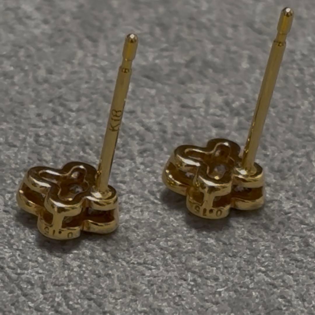 ヴァンドーム　k18 ダイヤ　ピアス