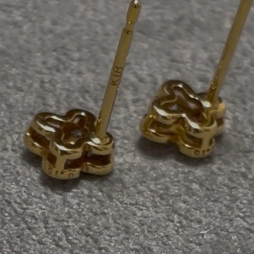 ヴァンドーム　k18 ダイヤ　ピアス