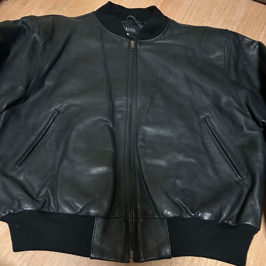 80s BARN STORMER オールレザー ジップ スタジャン 3