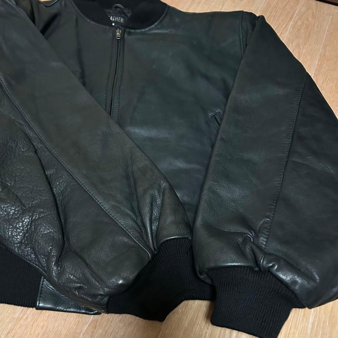 80s BARN STORMER オールレザー ジップ スタジャン 3