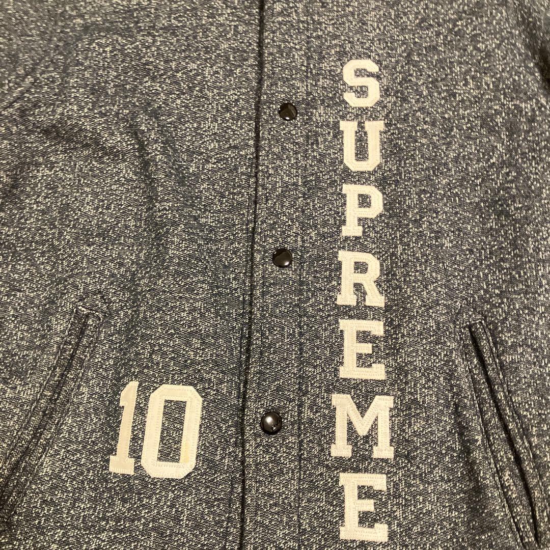 Supreme スウェットスタジャン グレー