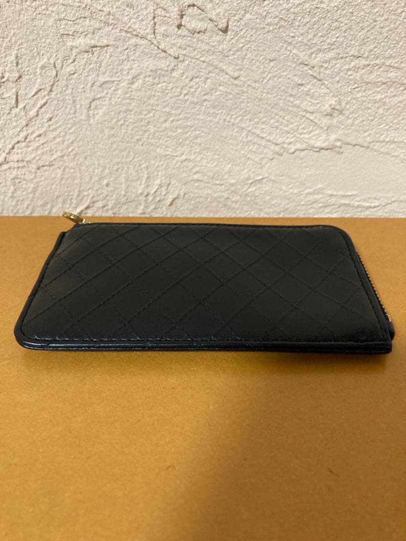 CHANEL シャネル　銀座限定　カメリア　キーリング付　カード&ケース