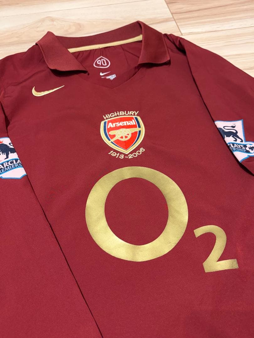 Arsenal アーセナル アンリ 05-06 ユニフォーム HIGHBURY