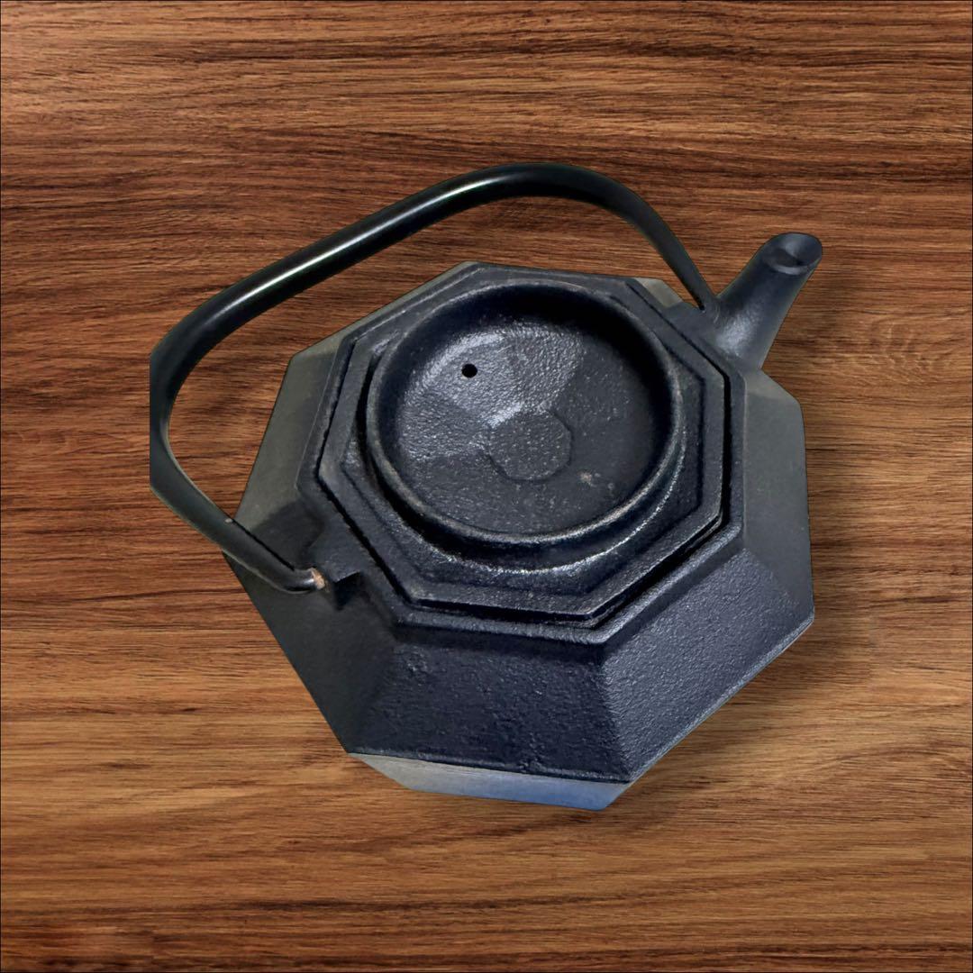 OIGEN 鉄瓶八角 0.8L 箱付き 南部鉄器 盛栄堂