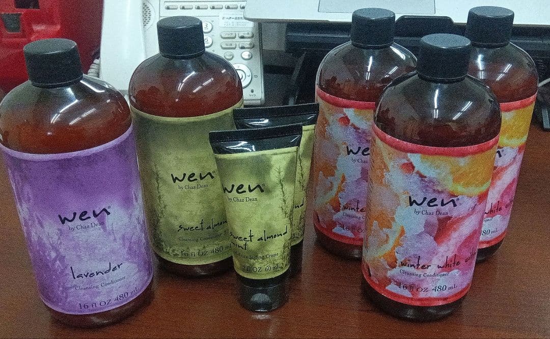 WEN クレンジング コンディショナー 480ml×5＆ジェル60g×2