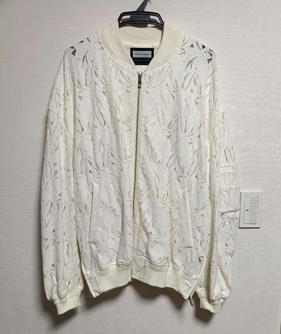 リーフレースプライムオーバーMA-1ジャケット　サイズ1