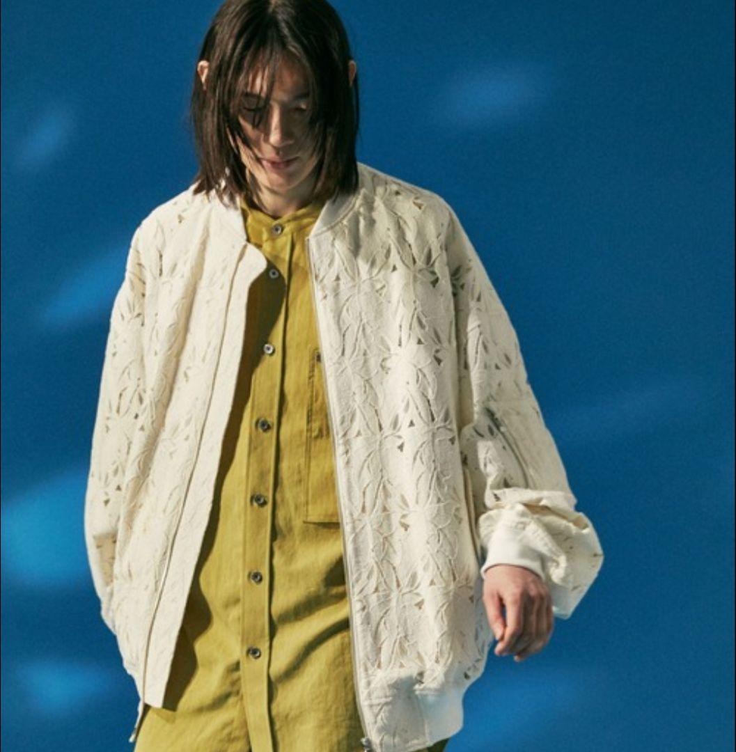 リーフレースプライムオーバーMA-1ジャケット　サイズ1