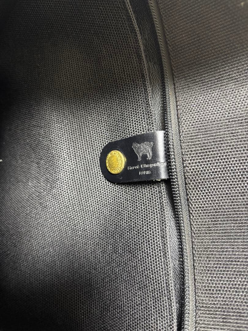 Herve Chapelier エルベシャプリエ レザー 舟型トート バック