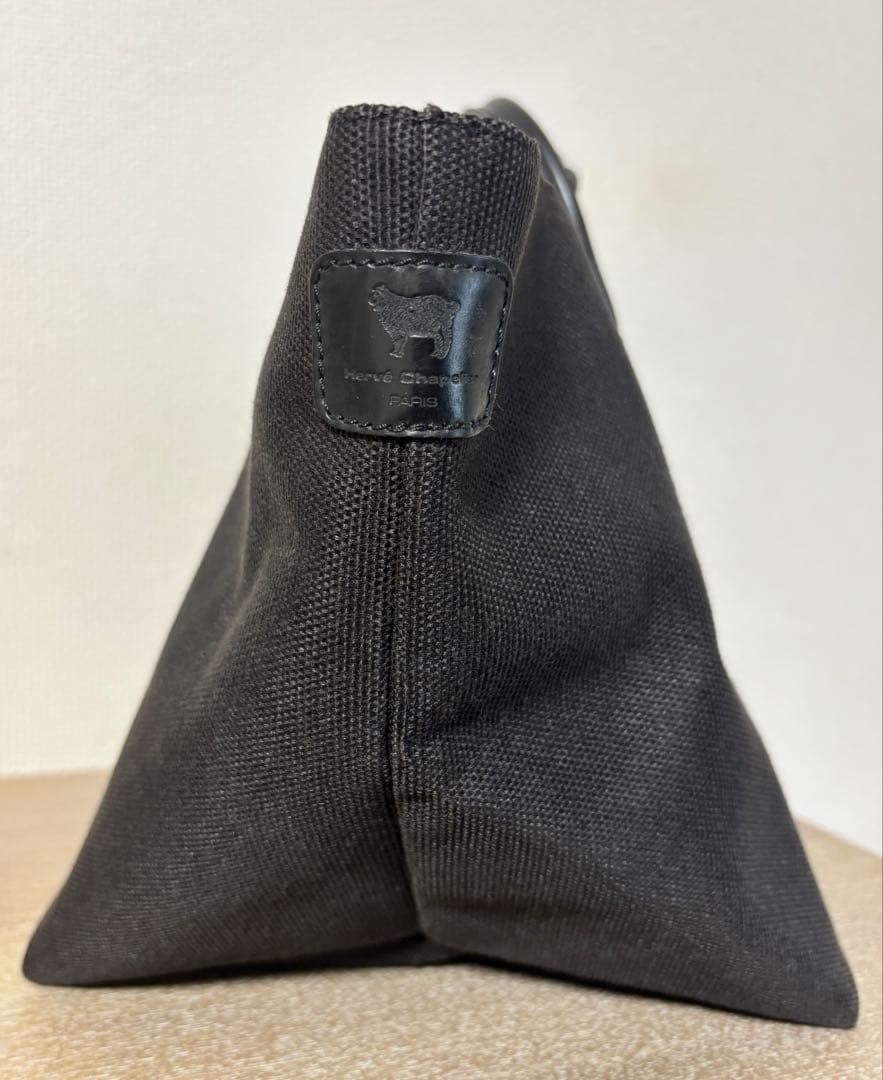 Herve Chapelier エルベシャプリエ レザー 舟型トート バック