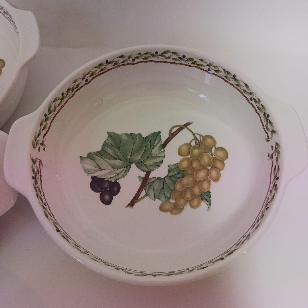【レア】NORITAKE ノリタケ　ロイヤルオーチャード　葡萄　グラタン皿