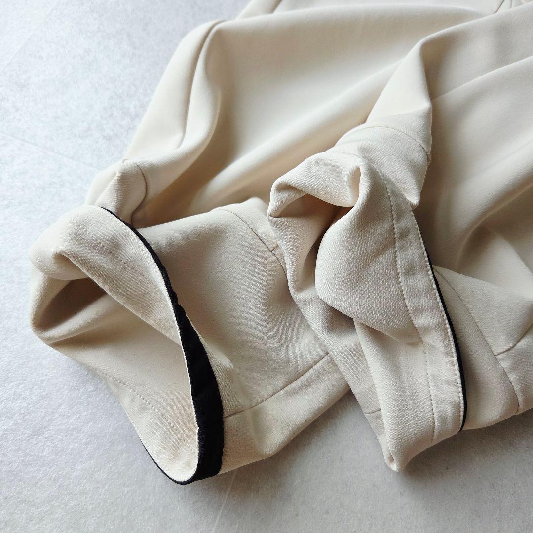 ローズティアラ サスティナブル素材 バイカラージャケット 大きいサイズ 42