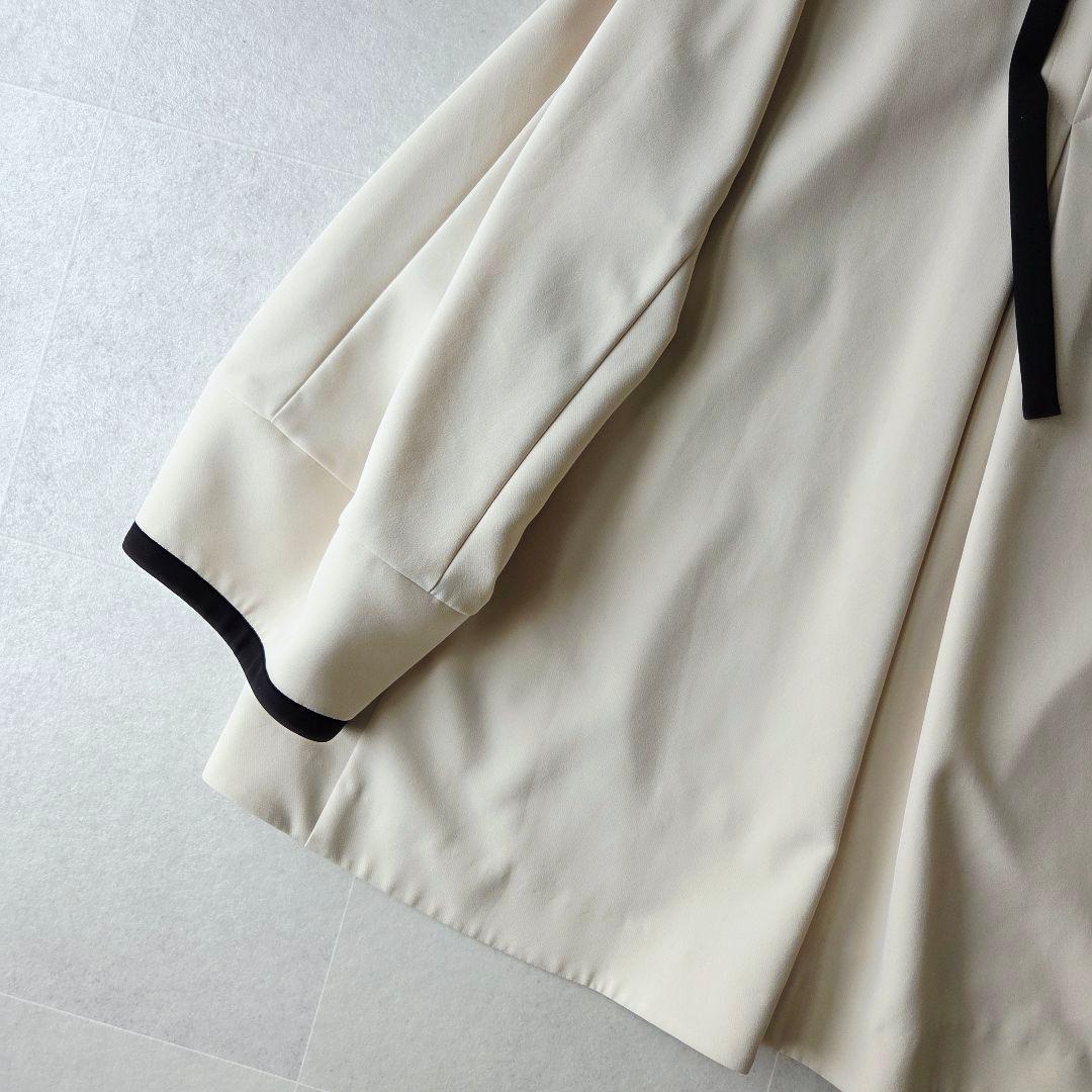 ローズティアラ サスティナブル素材 バイカラージャケット 大きいサイズ 42