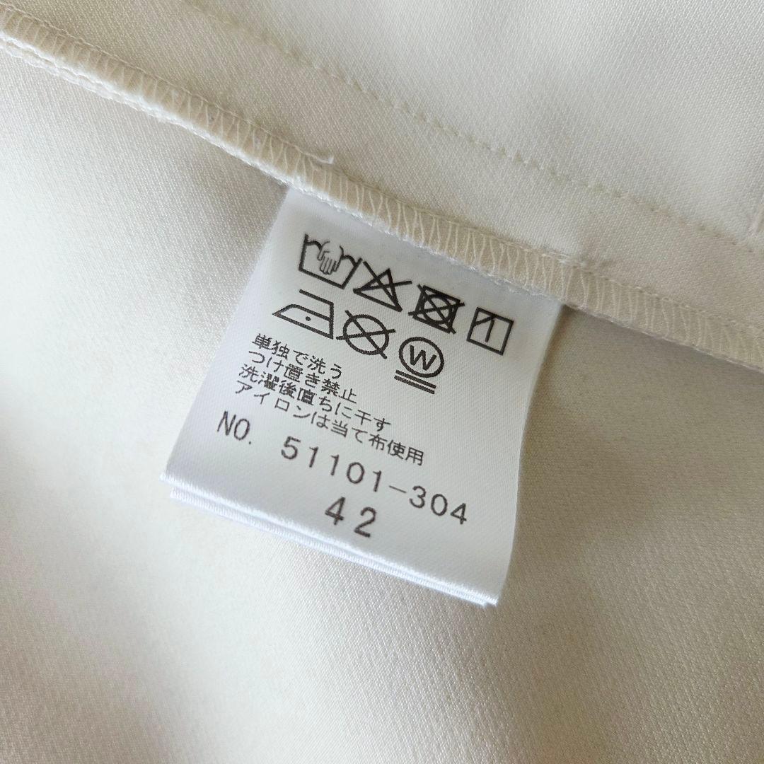 ローズティアラ サスティナブル素材 バイカラージャケット 大きいサイズ 42