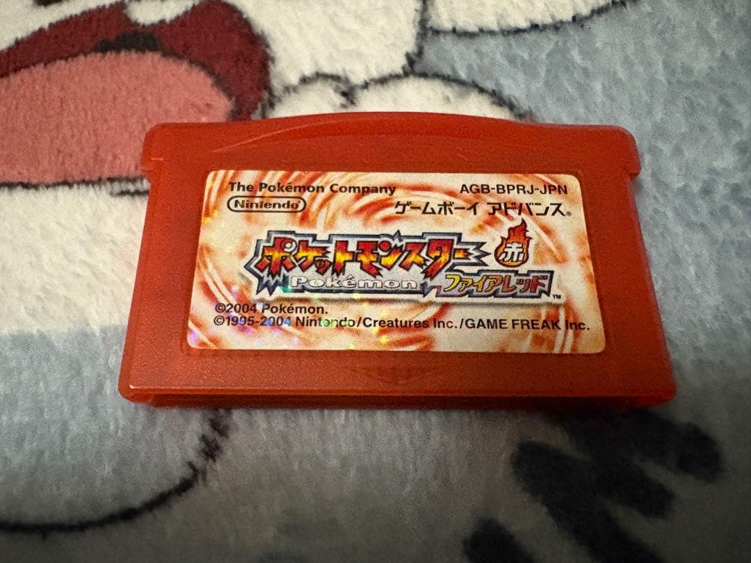 ポケモン　ファイアレッド　オーロラチケット　しんぴのチケット　未使用