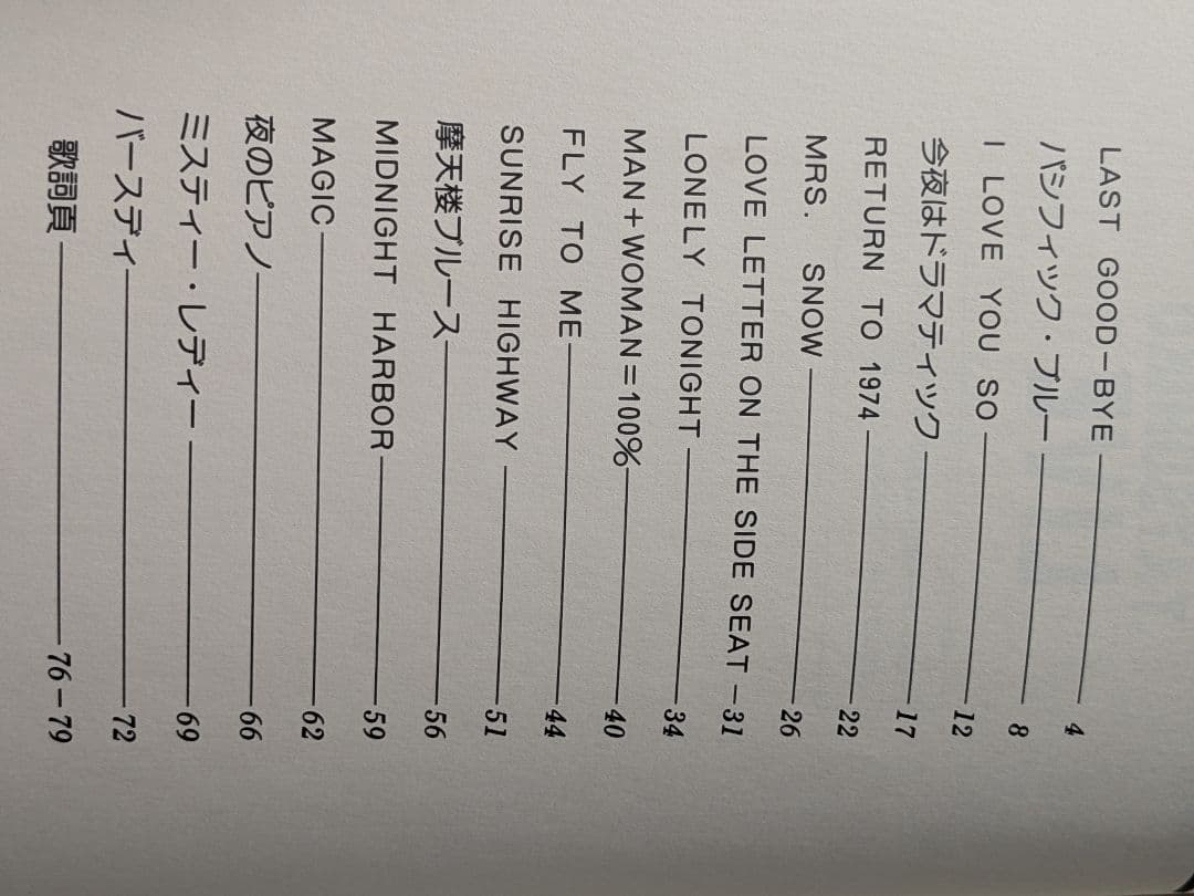 ピアノサンデー　山本達彦　LIVE　相沢行夫　木原敏雄　NOBODY　楽譜　絶版