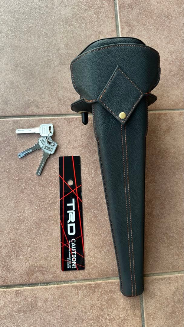 TRD モデリスタステアリングロック 鍵3本付き プラド ランクル ハイエース