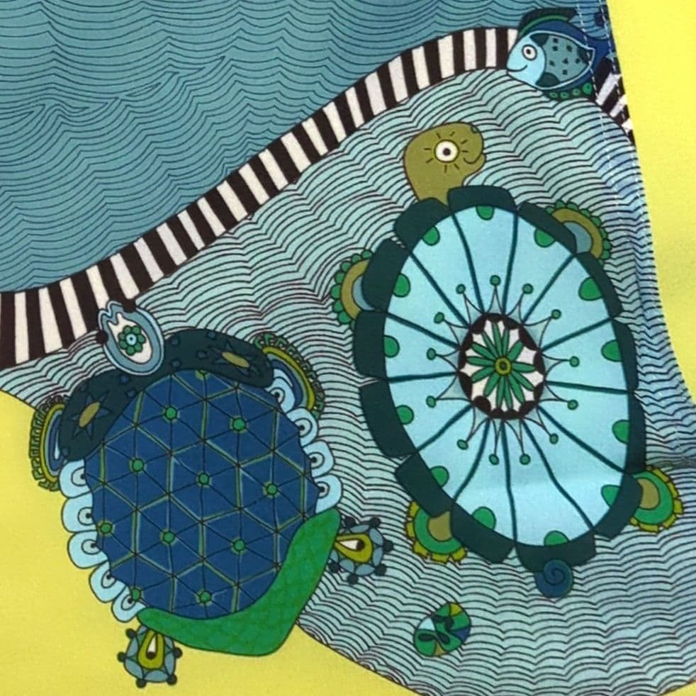 TOKUKO 1er VOL　トクコ　チュニック　海の生き物　レース模様