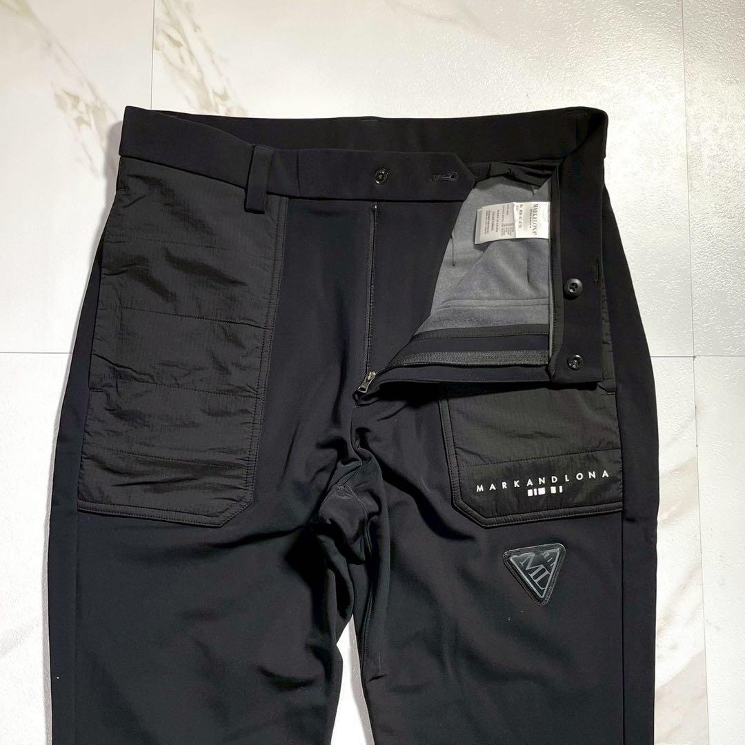【2024年モデル 未使用品】MARK&LONA ジョガーパンツ 黒 Lサイズ
