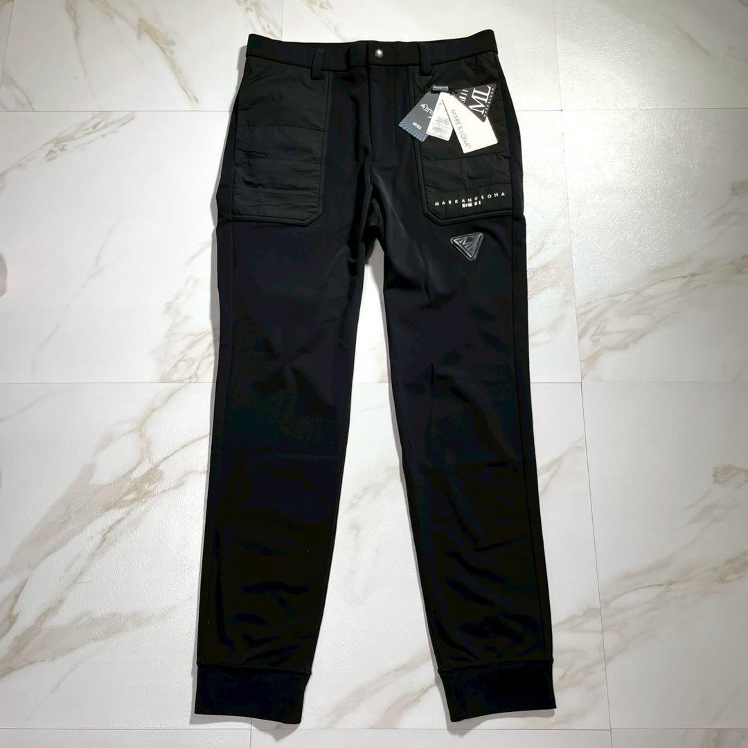 【2024年モデル 未使用品】MARK&LONA ジョガーパンツ 黒 Lサイズ