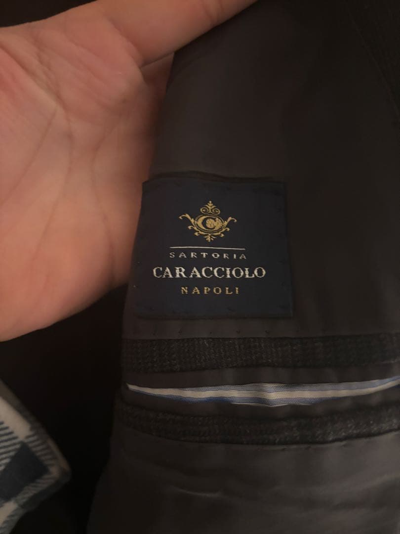 Sartoria caracciolo ウールカシミヤ　フォックス生地