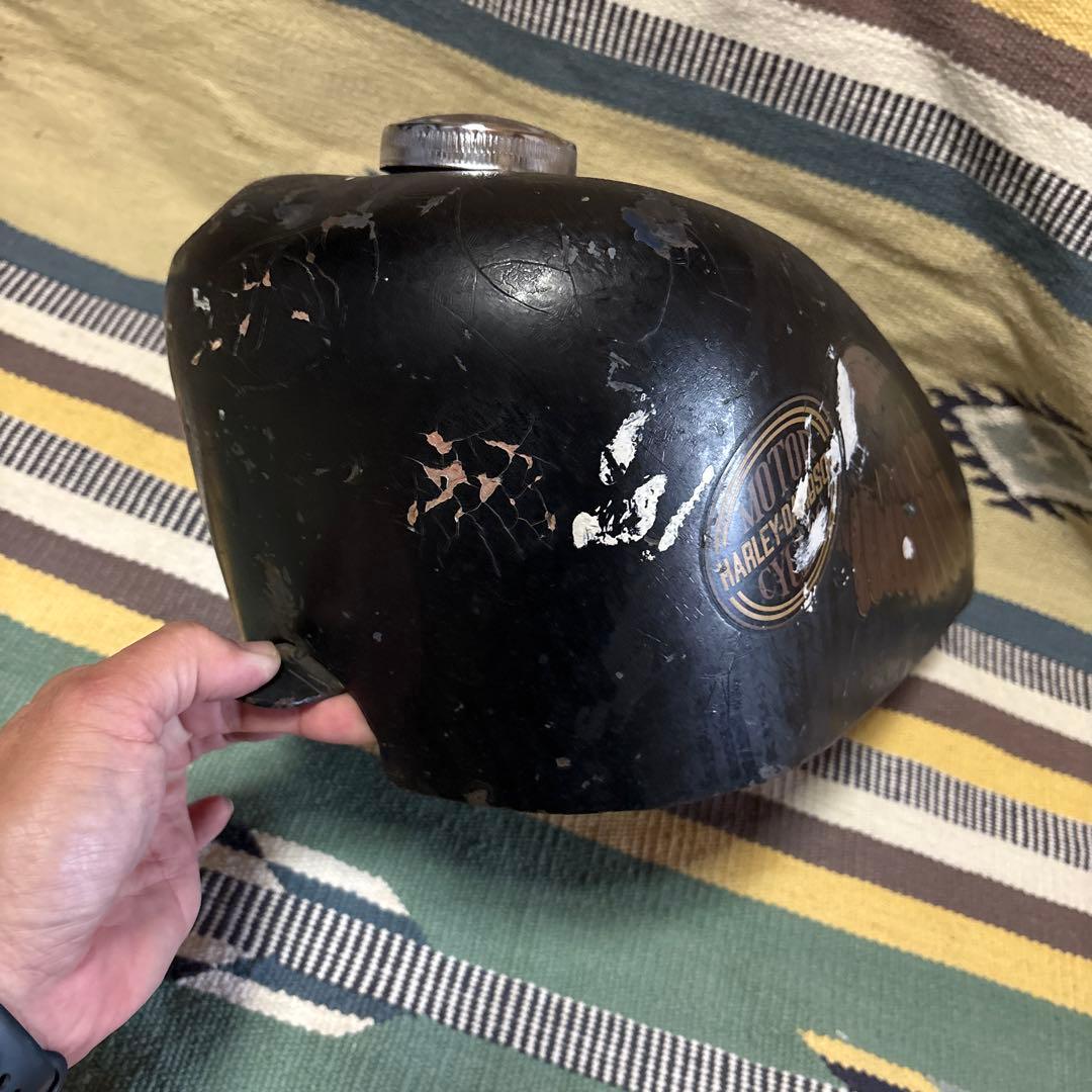 GMEハーレーダビッドソン メタルタンク 黒