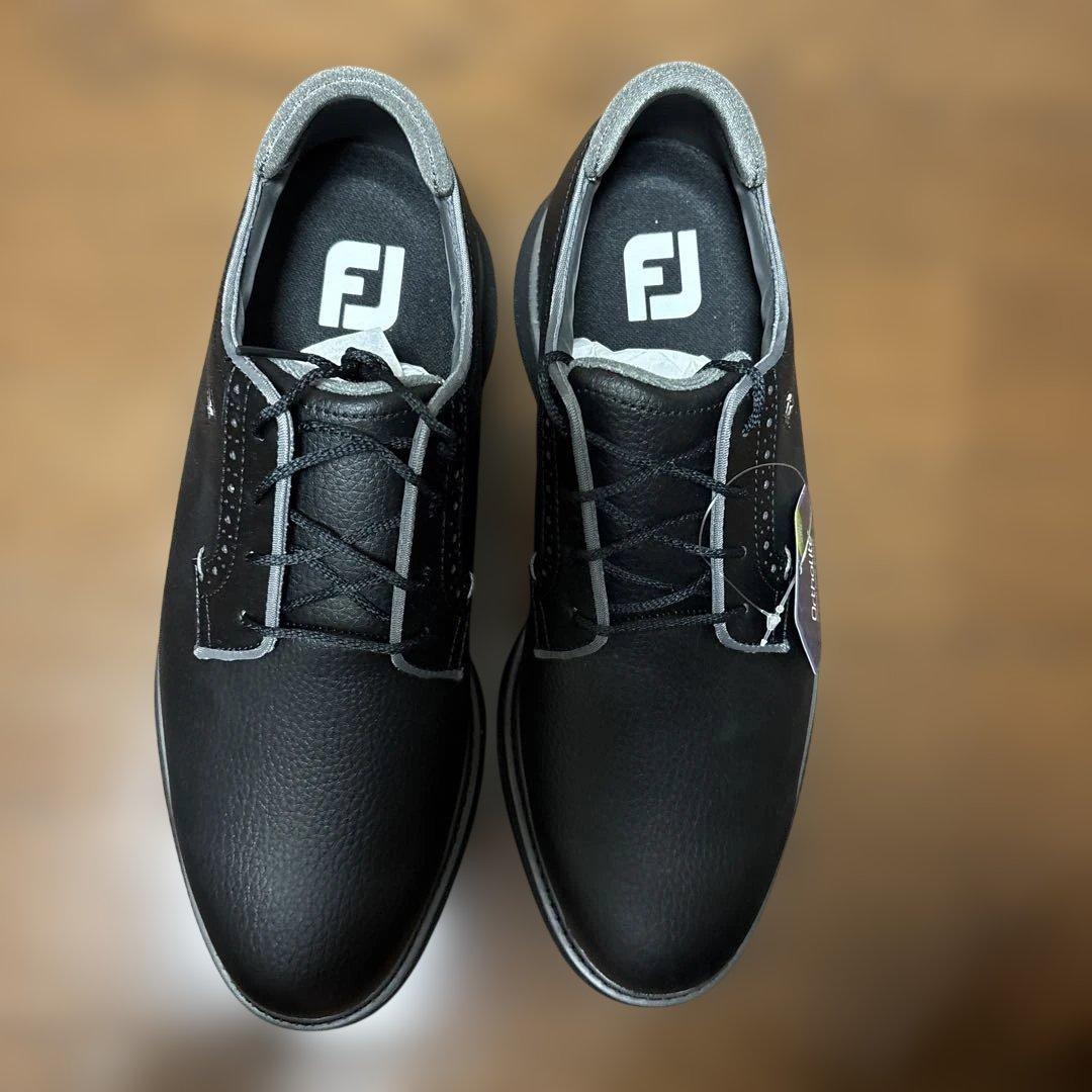 【新品　未使用】フットジョイ ゴルフシューズ 黒 トラディションズ　27.0