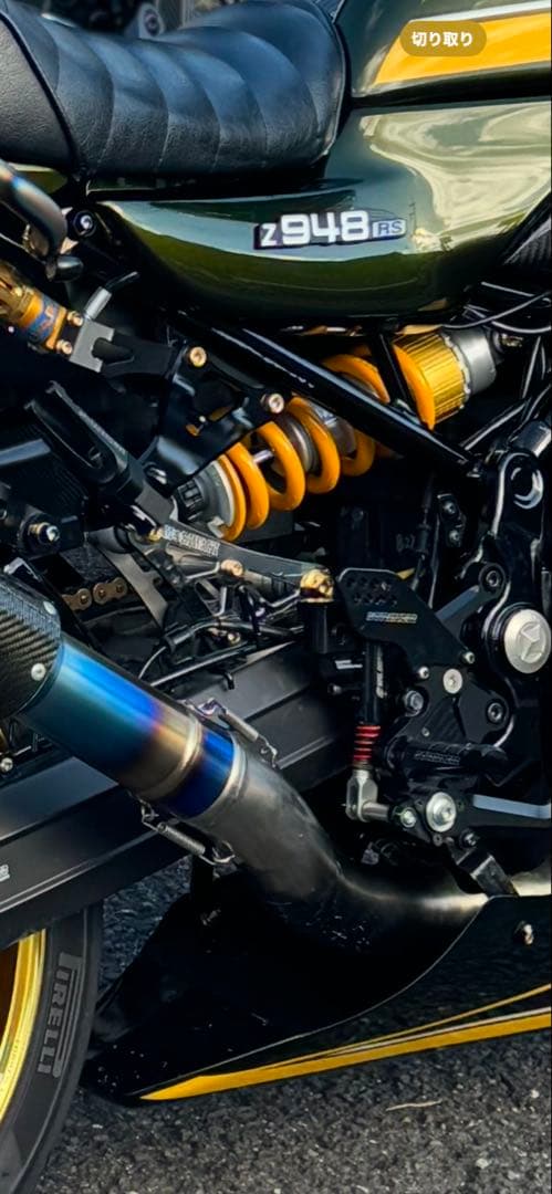 z900rsモリワキリンクプレート