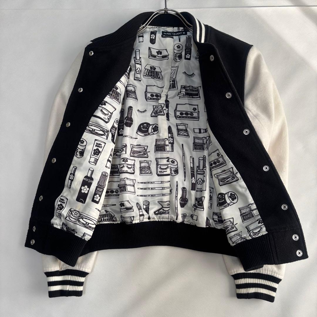 MARY QUANT スタジャン　ブラック　Y2K デイジー