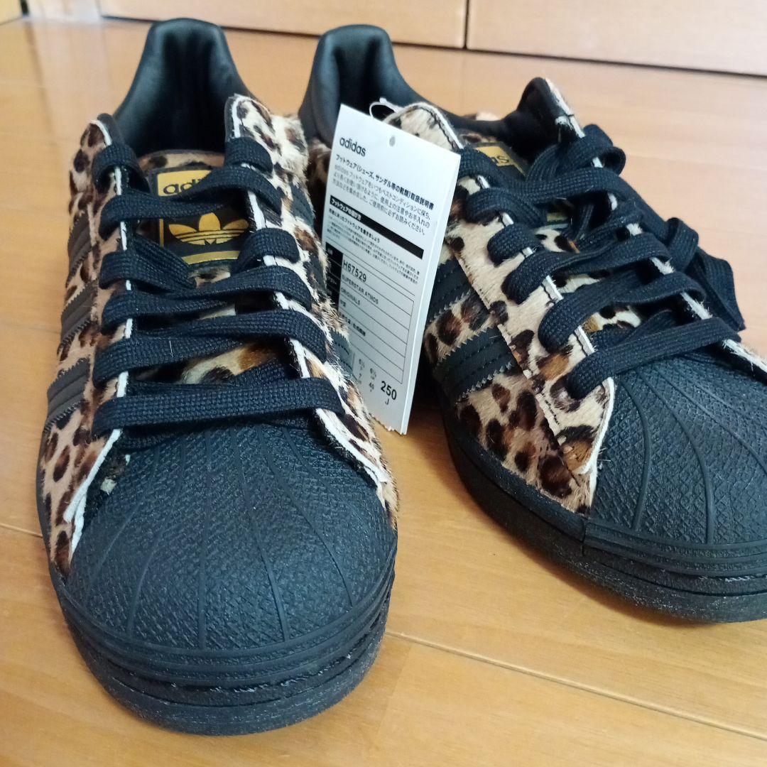 adidas SUPERSTAR ATMOS レオパード 250