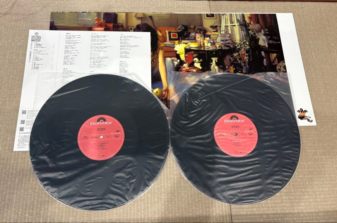 スピッツインディゴ地平線三日月ロック結成30周年記念 アナログ盤完全受注限定生産