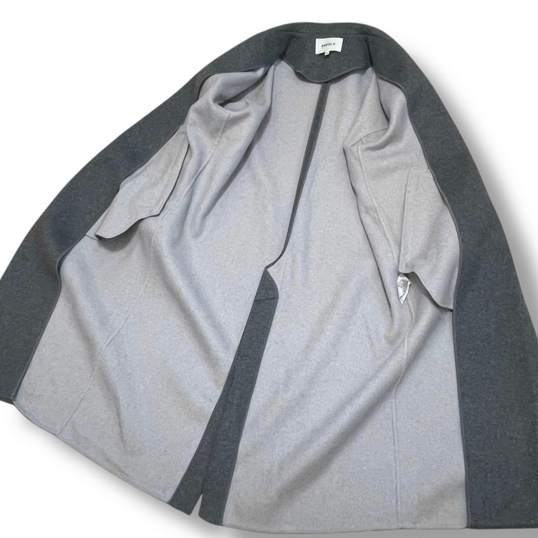 エンフォルド ENFOLD トップリバーチェスターコート ロング 36 S相当