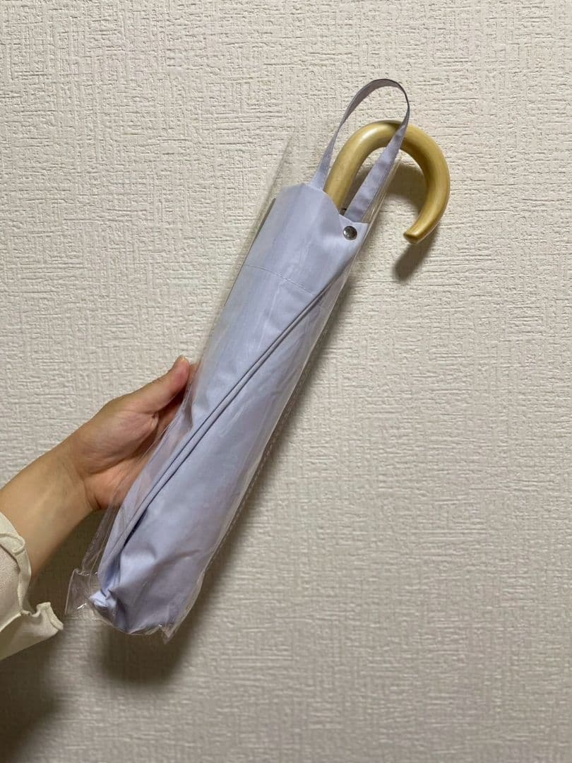 【新品未使用】 COKAGE+ 2段　日傘　パウダーブルー