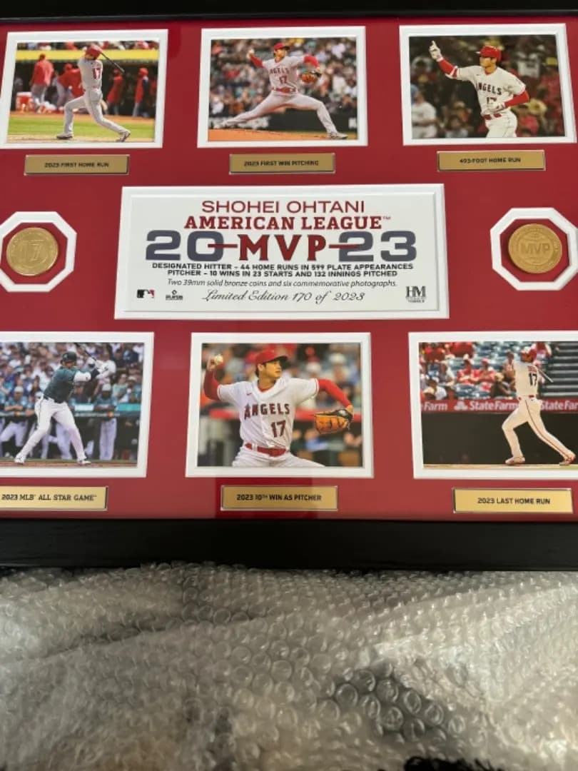 大谷翔平　2023 AL MVP受賞記念DXフォトミント