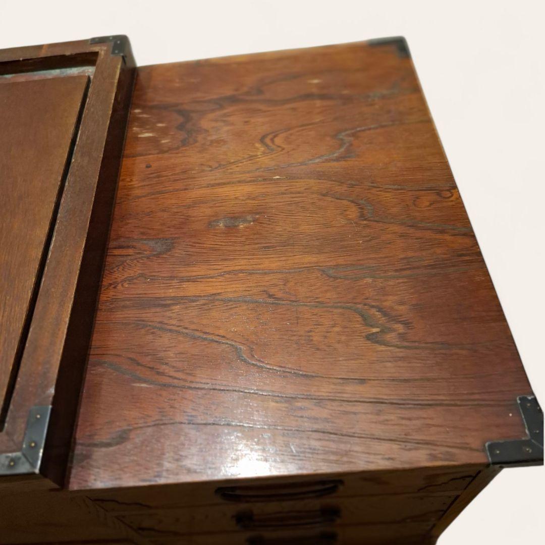 関東火鉢 長火鉢 囲炉裏 レトロ 木製 アンティーク