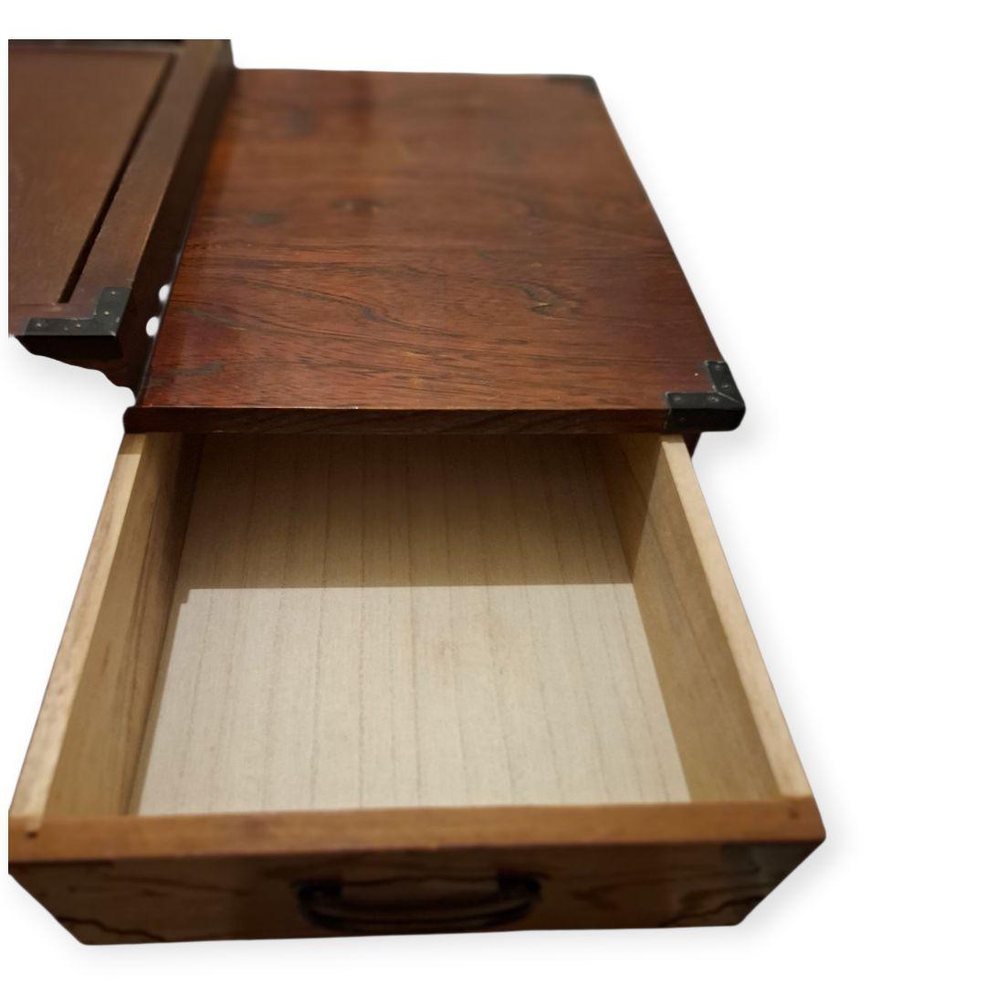 関東火鉢 長火鉢 囲炉裏 レトロ 木製 アンティーク