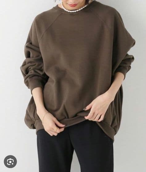 COGTHEBIGSMOKE コグザビッグスモーク スウェット ブラウン