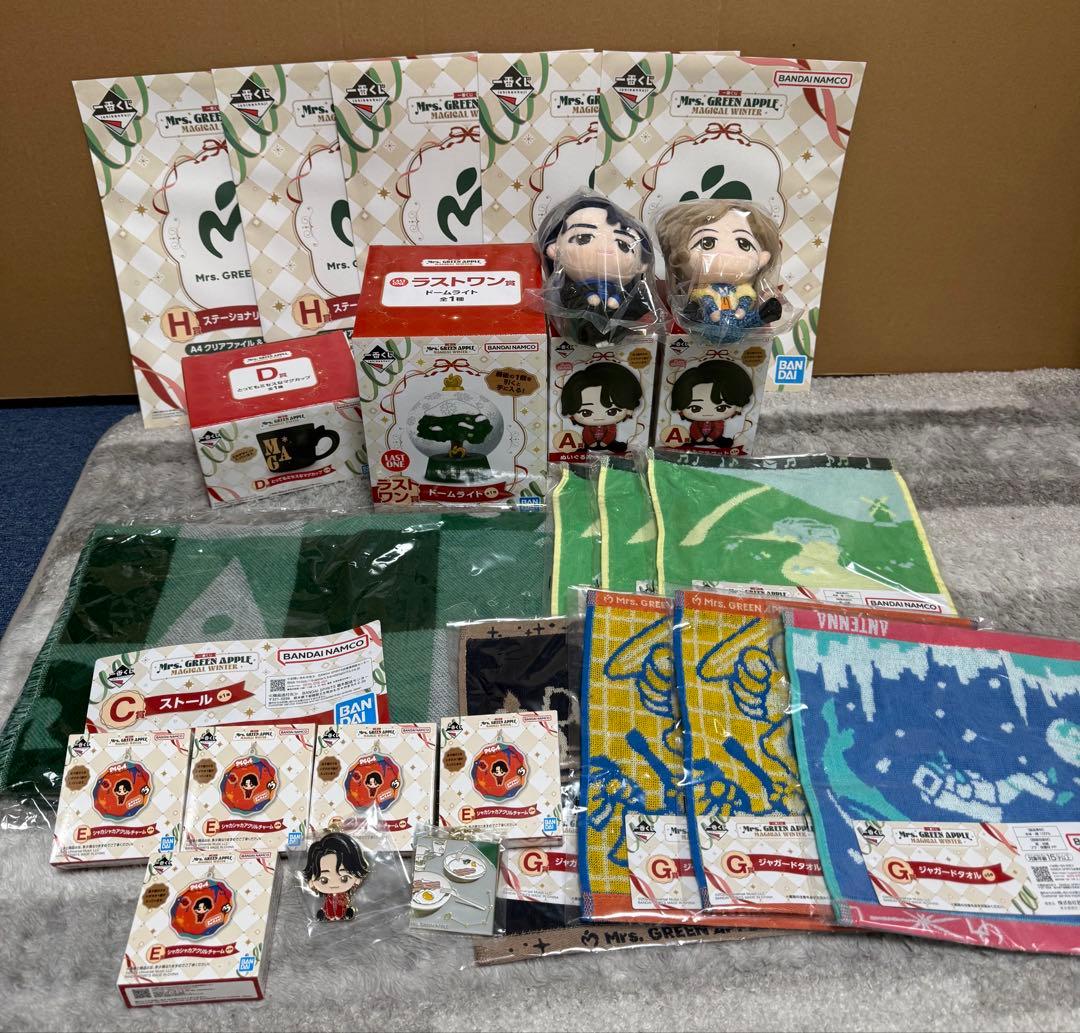 タ*ー様 Mrs. GREEN APPLE一番くじ A賞C賞D賞ラストワン賞　他