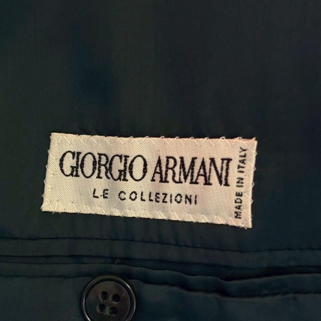 【極美品】ジョルジオアルマーニ 紺ブレ 金ボタン ヴァージンウール 50サイズ