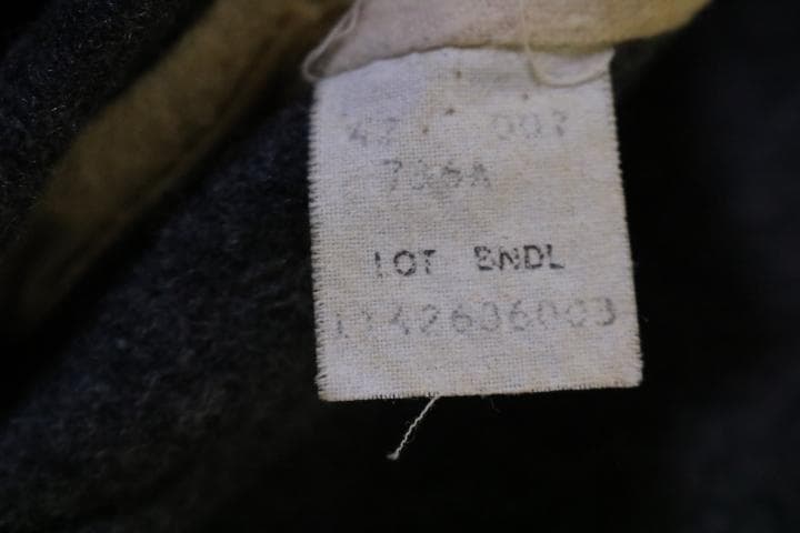USA製【超美品】☆Schott：厚手メルトン　シングル　ピーコート　42