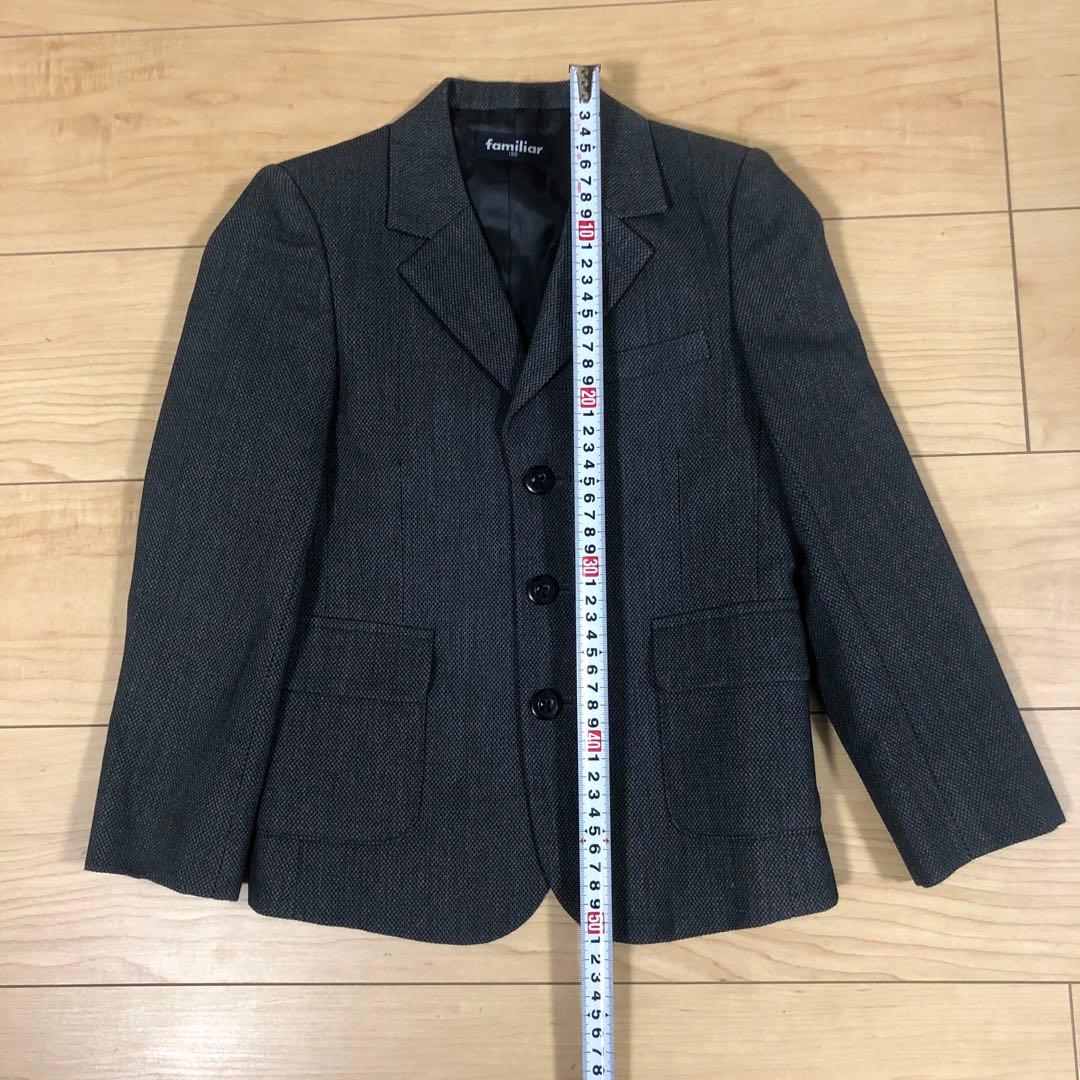 ファミリアスーツ　ショパンのシャツセット　120 フォーマル 卒園式