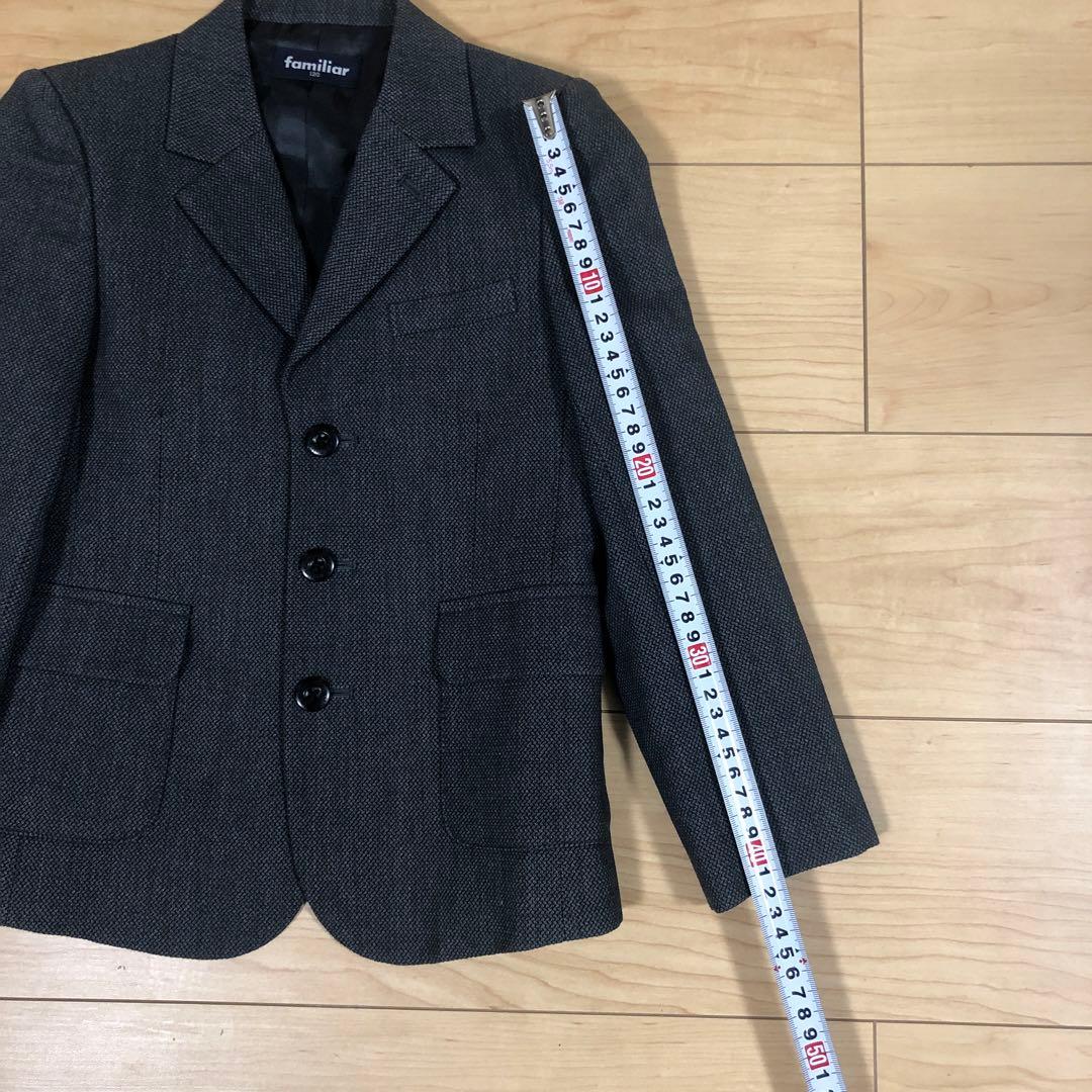 ファミリアスーツ　ショパンのシャツセット　120 フォーマル 卒園式