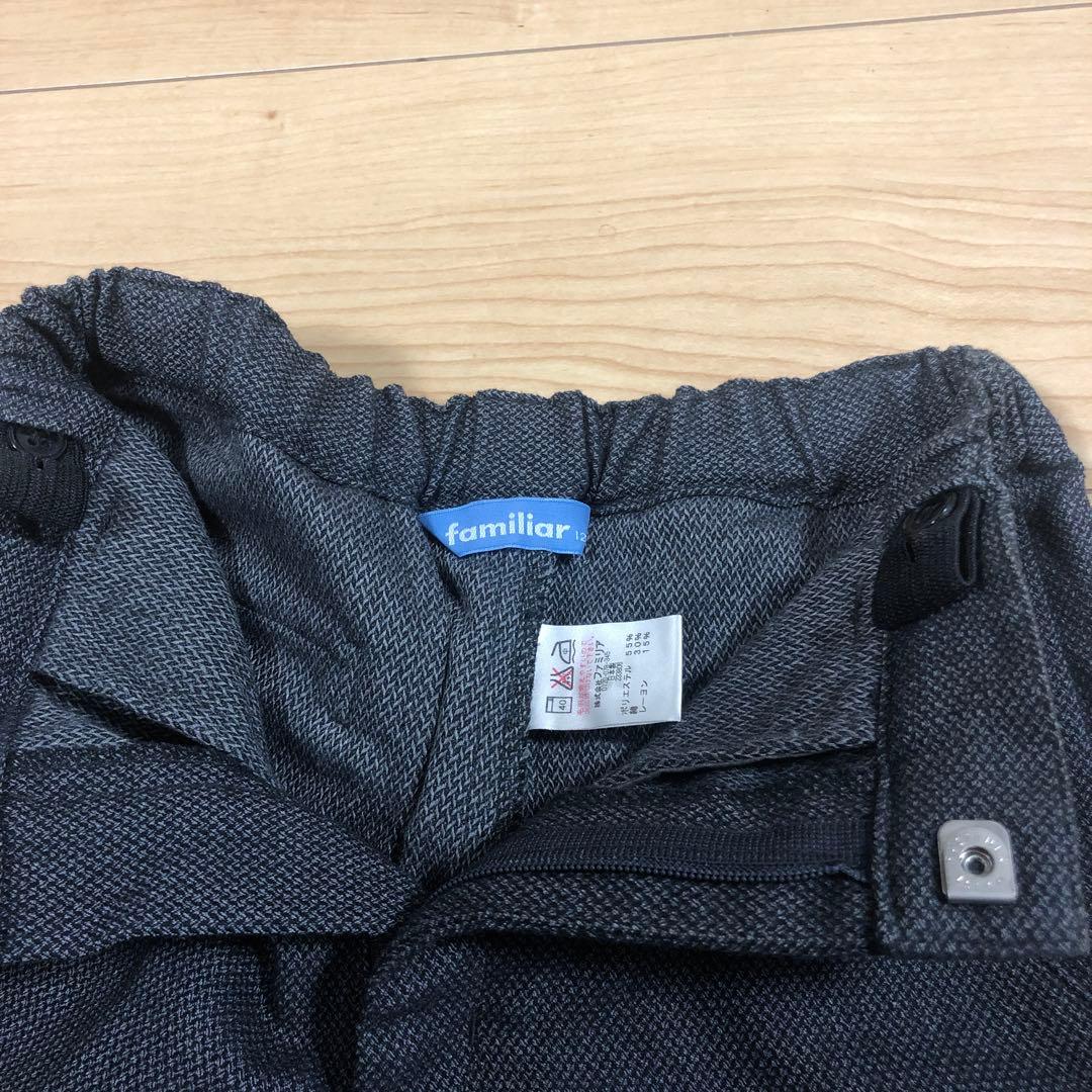 ファミリアスーツ　ショパンのシャツセット　120 フォーマル 卒園式