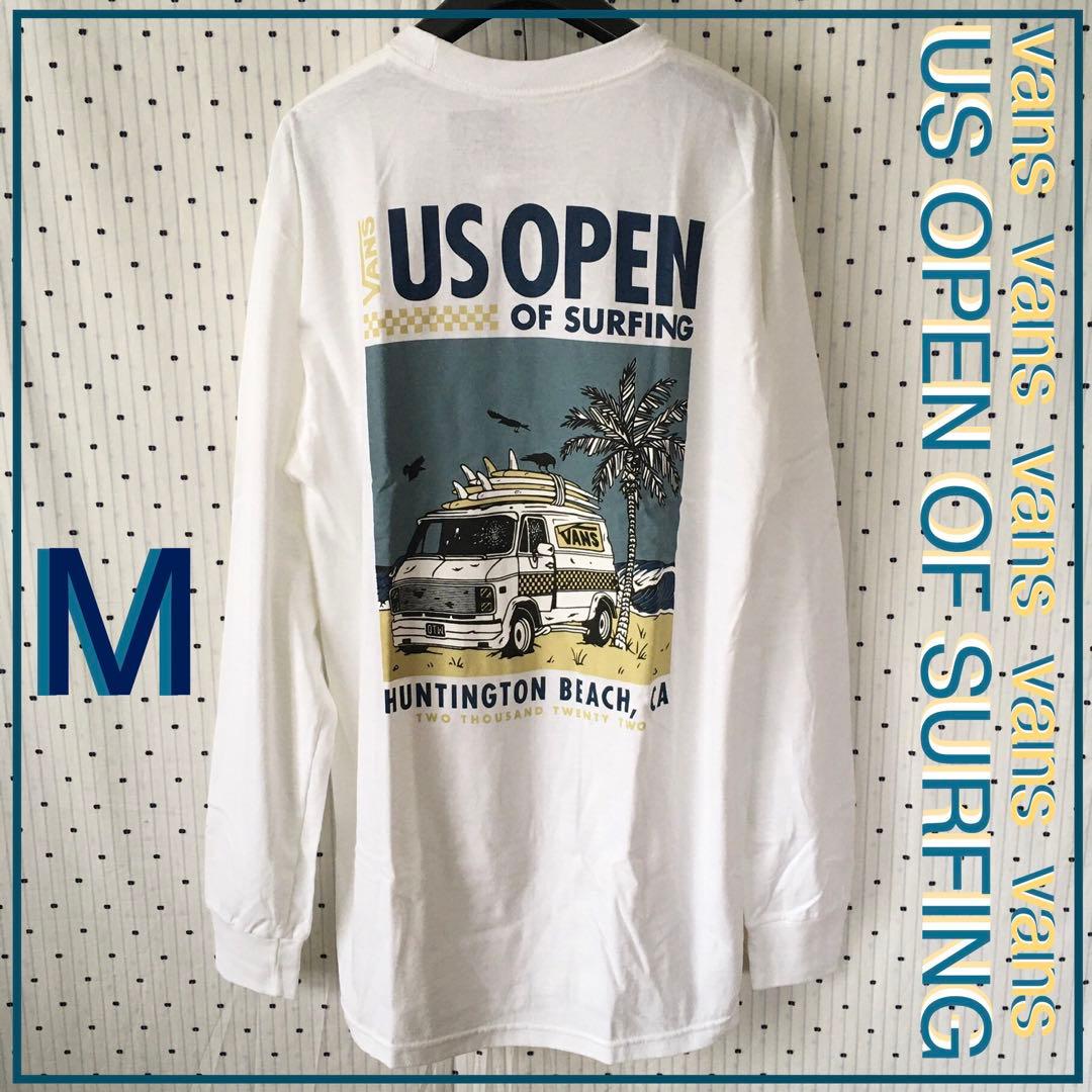 VansバンズUSOPENofsurfing＠ハンティントン記念L/STシャツM