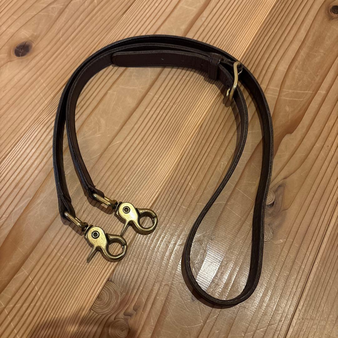 オールドコーチ ショルダーバッグ 2way ウィリス レザー 茶　USA製